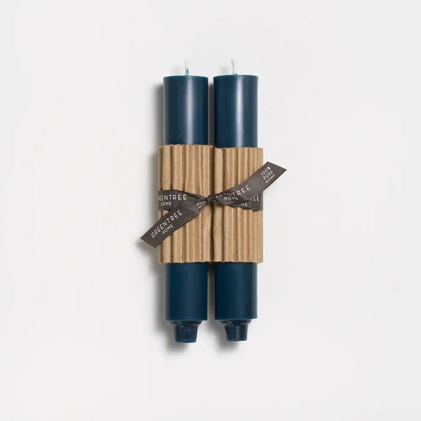 9" Column Taper Handmade Beeswax Candles
