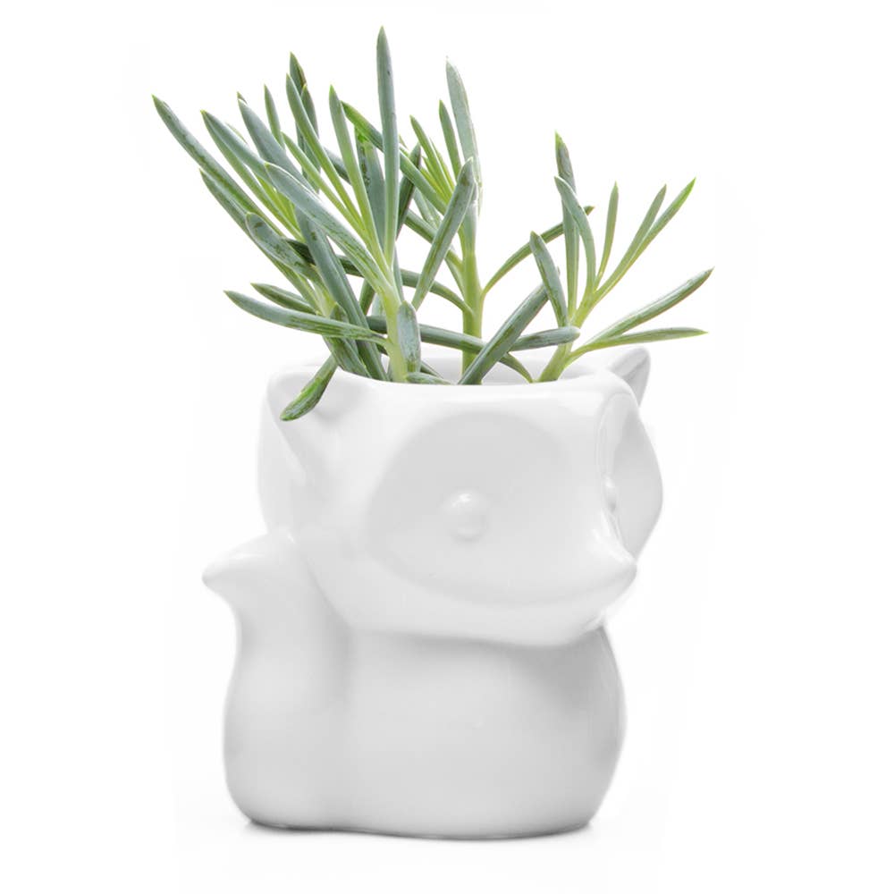 Fox Plant Pot