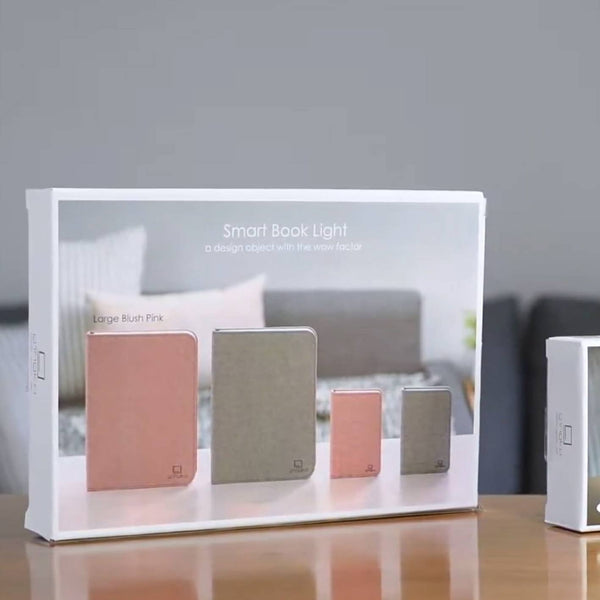 Linen Fabric Smart Book Light