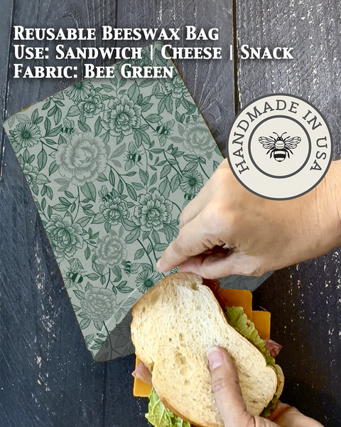 Beeswaxed Snack Bag