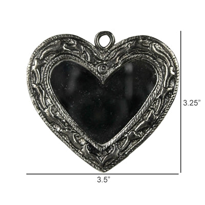 Heart Ornament with Mirror