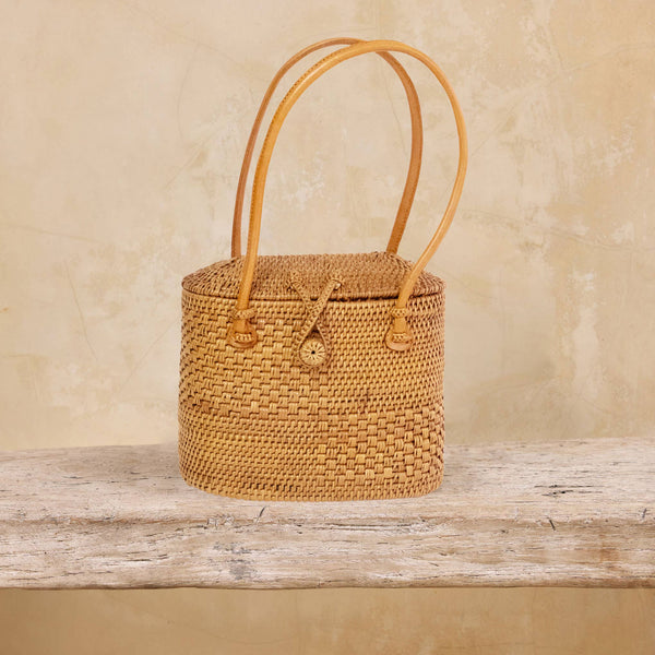 Ata Vine Sewing Basket Summer Handbag Bag