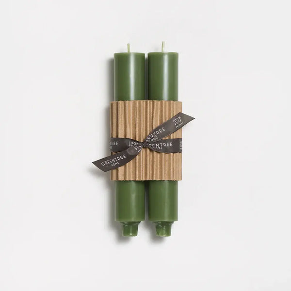 9" Column Taper Handmade Beeswax Candles