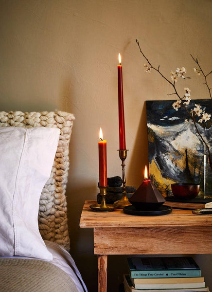 Every Day Handmade Beeswax Taper Candles