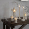 LED Angel Candle, 2-pack Vanilla, Small