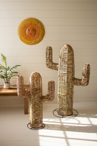 Woven Seagrass Cacti