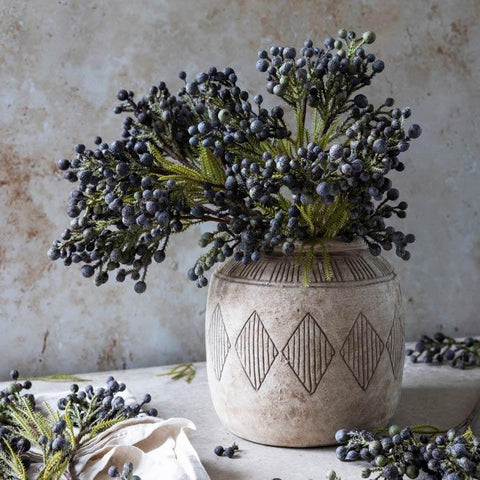 Brunia Berry - Artificial Stem