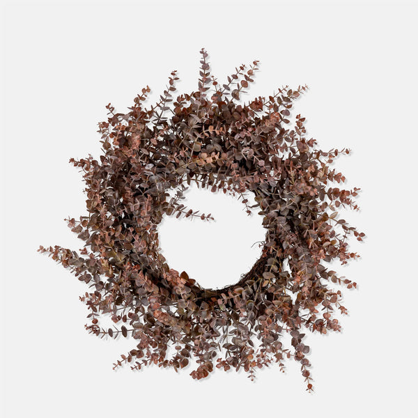 Artificial Eucalyptus Wreath, Dusk