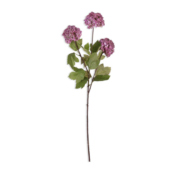 Guelder Rose Mauve - Artificial Stem