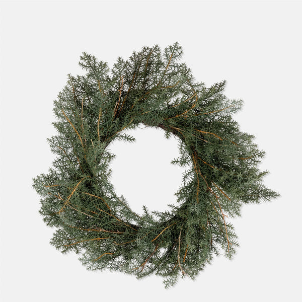 Juniper Wreath - Artificial