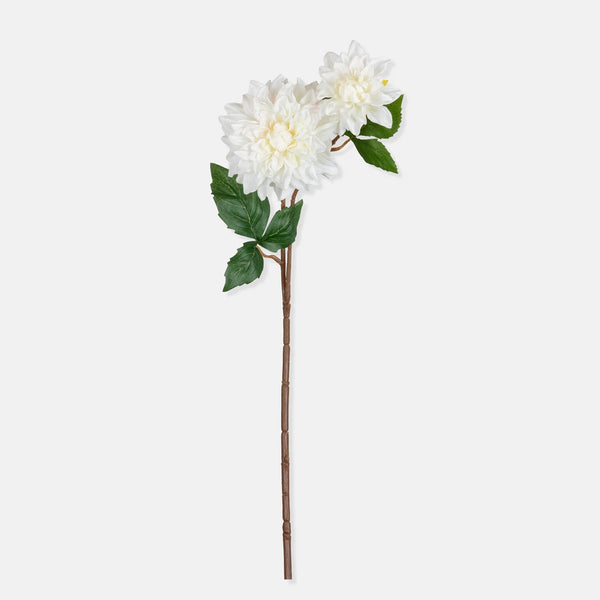 Artificial Real Touch Dahlia, Cream