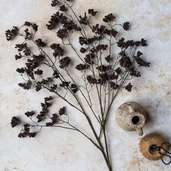 Wild Winter Berry, Claret - Artificial Stem