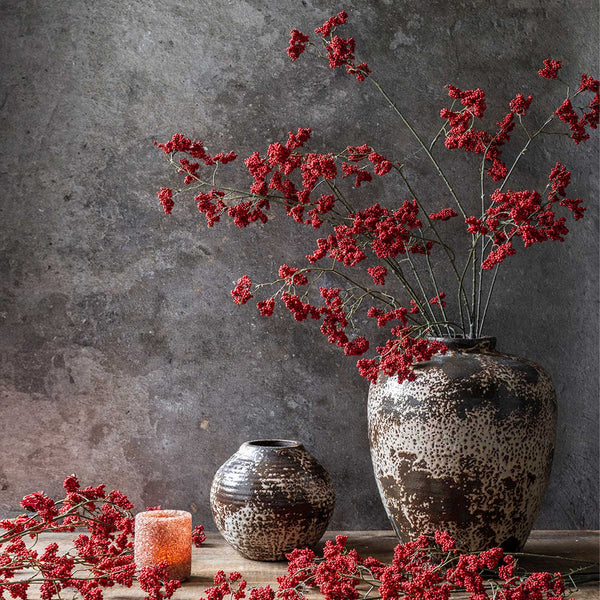 Wild Winter Berry, Ruby - Artificial Stem