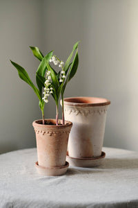 Castle Pot | Raw | Rosa | Tall