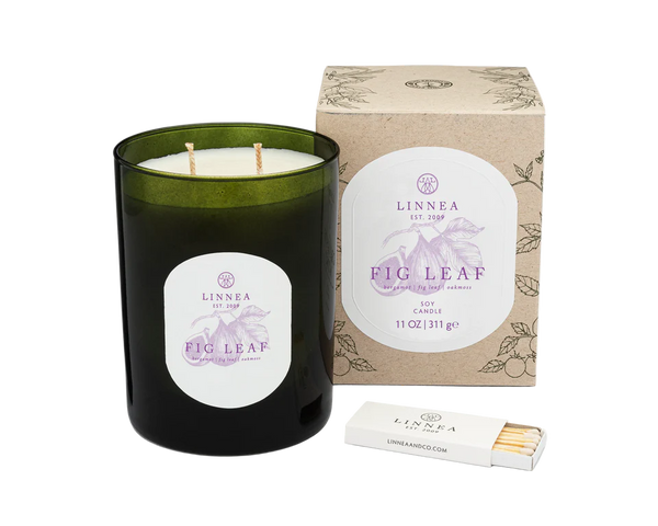 Fig Leaf - 2-Wick Large Candle