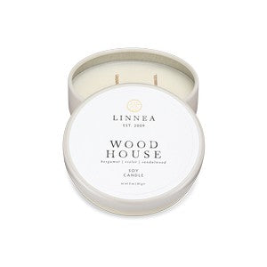 Wood House Candle -Petite