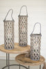 Gray Willow Lanterns - 3 Sizes