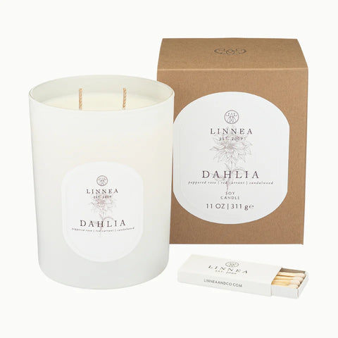 Dahlia - 2-wick Large Candle