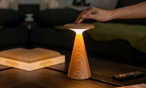 Sylva Large Table Lamp - White Ash