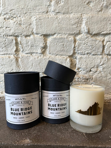 Blue Ridge Mountains Candle