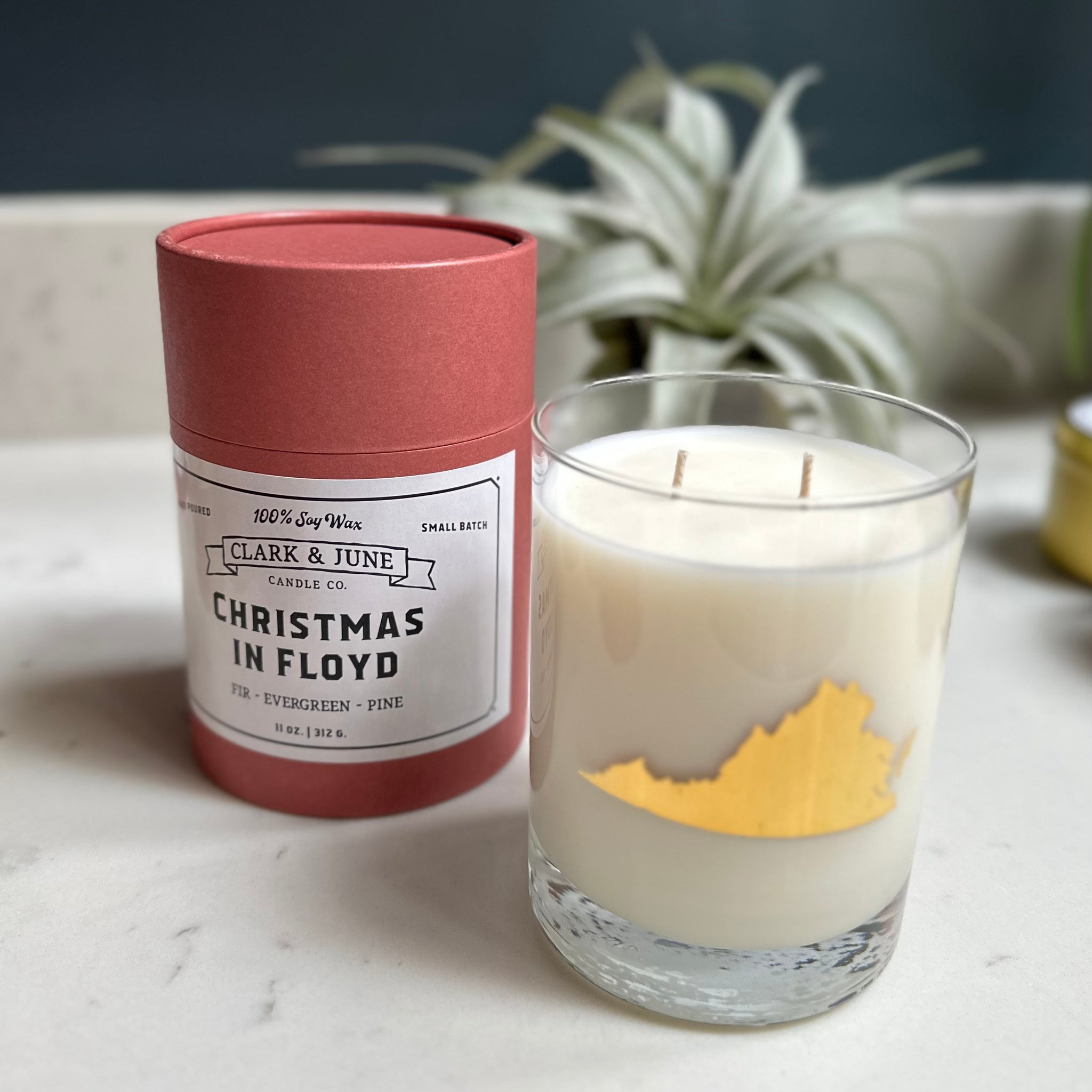 Christmas in Floyd Candle