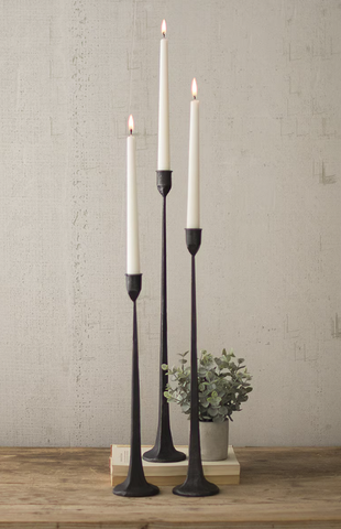 Cast Iron Taper Candle Holder