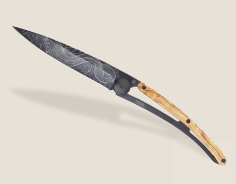 27g Knife Olive Wood | Fish