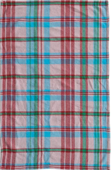 Brushed Microfibre Tea Towel with Plaid Pattern, 4 Styles