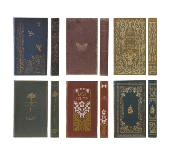 Paper Notebook with Book Design, 6 Styles