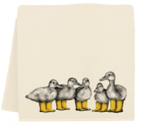 Screen Printed Tea Towel  |  Multiple Prints