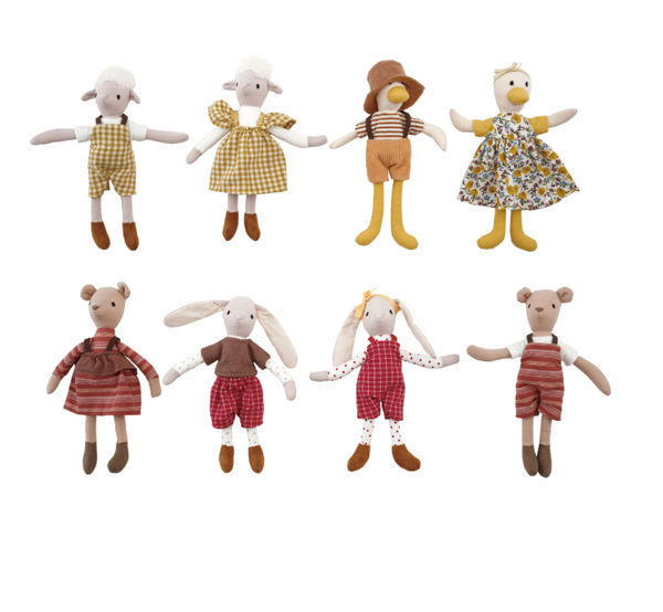 Cotton Animal in Clothes, Various Styles