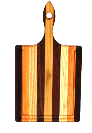 Cutting Boards with Handles and Grooves