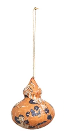 Paper Mache Block Printed Ornament