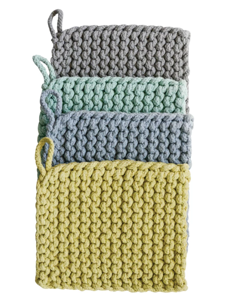 Crocheted Pot Holder 8"