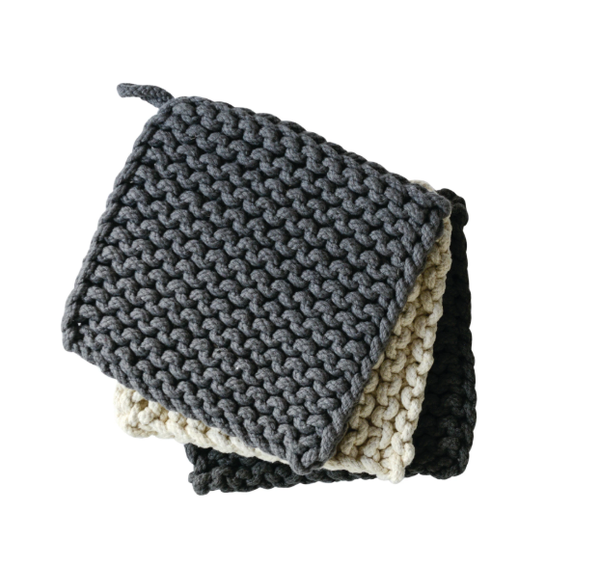 Crocheted Pot Holder 8"