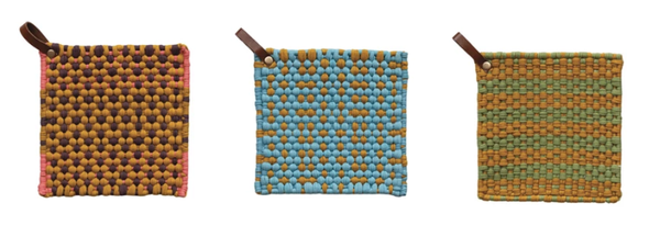 Crocheted Pot Holder 8"