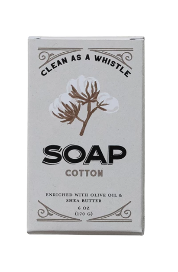 Scented Olive Oil & Shea Butter Milled Bar Soap,