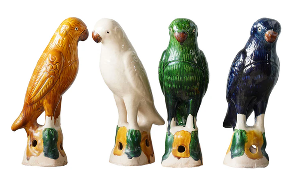 Jingdezhen Hand-Painted Porcelain Bird