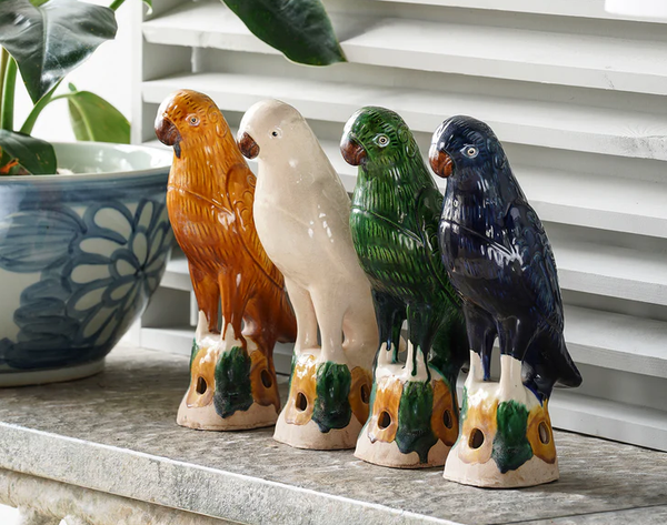 Jingdezhen Hand-Painted Porcelain Bird