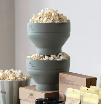 Silicone Microwave Popcorn Popper