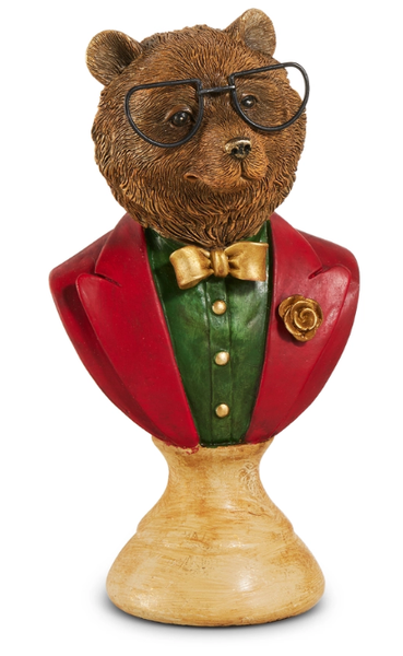 8" Sophisticated Animal Bust | 2 Styles