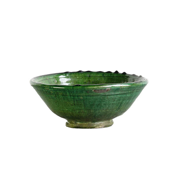 Tamegroute Bowl, Green  |  2 Sizes