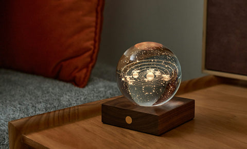 Amber Crystal Light 3D