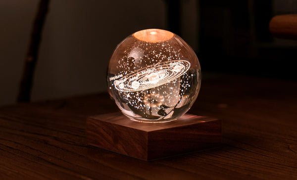 Amber Crystal Light 3D