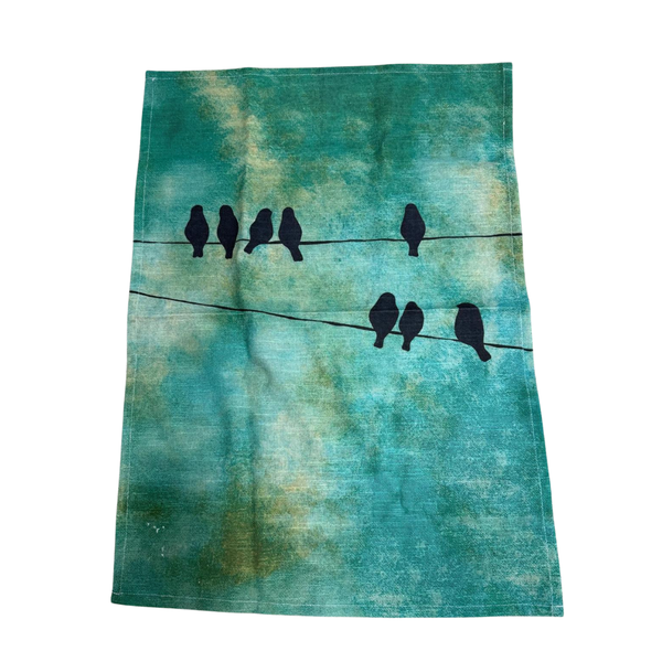 Night & Bright Birdwatcher Kitchen Towels – Bundle of 2