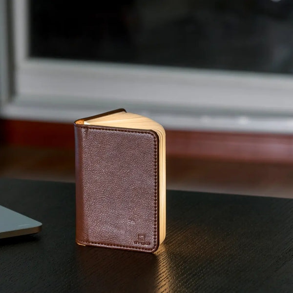 Bonded Leather Smart Book Light  |  Mini