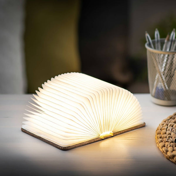 Linen Fabric Smart Book Light