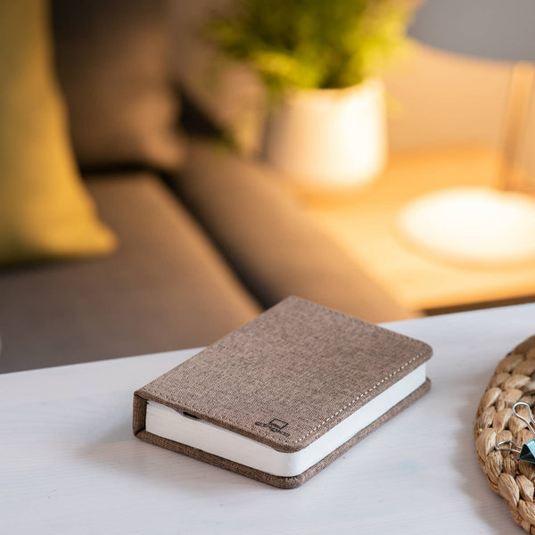 Linen Fabric Smart Book Light