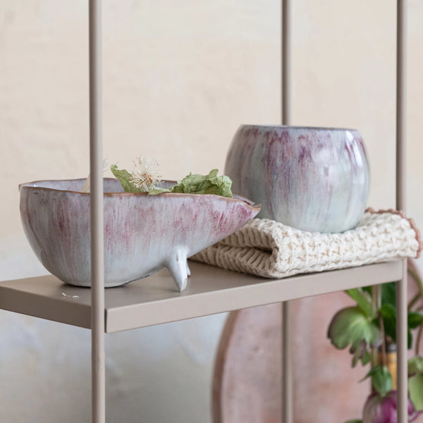 Stoneware Footed Bowl