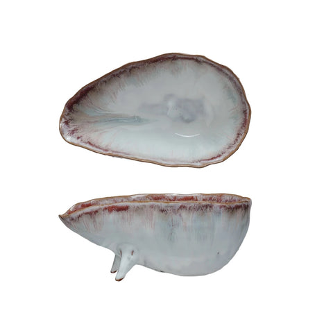 Stoneware Footed Bowl